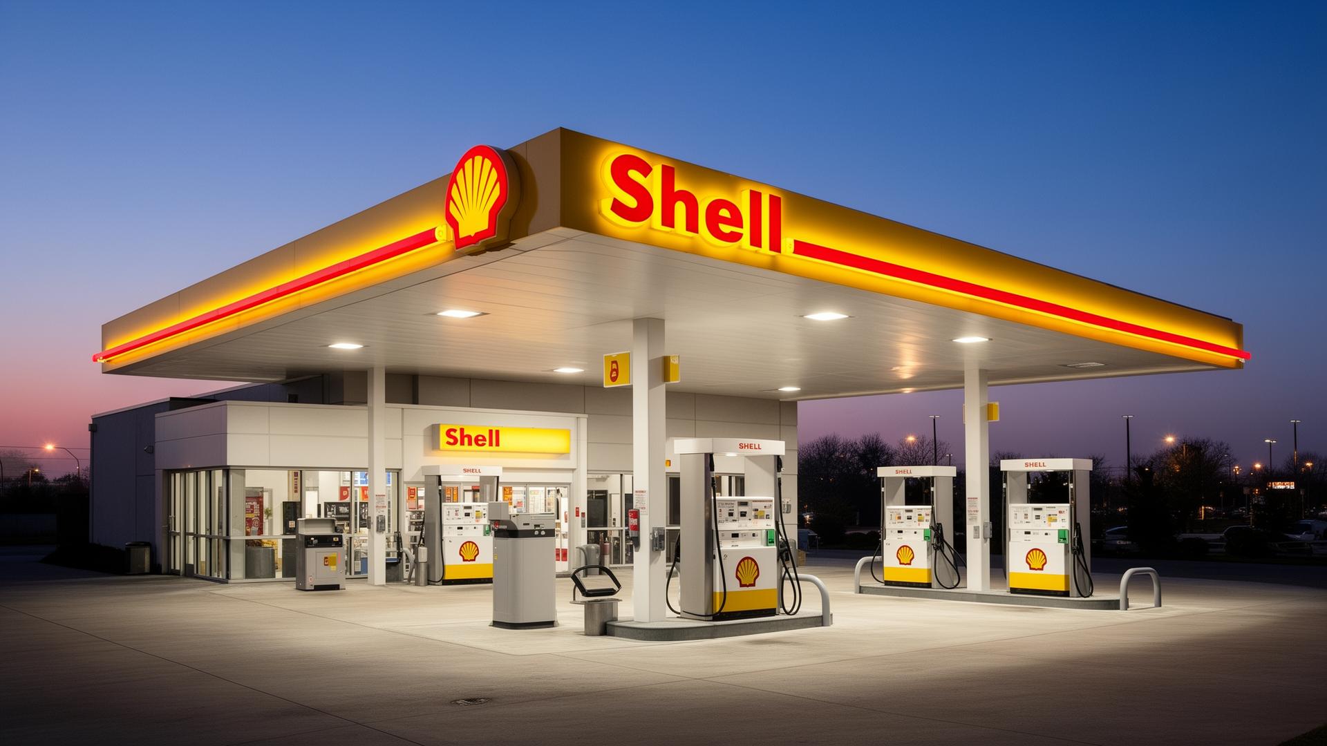 Shell station